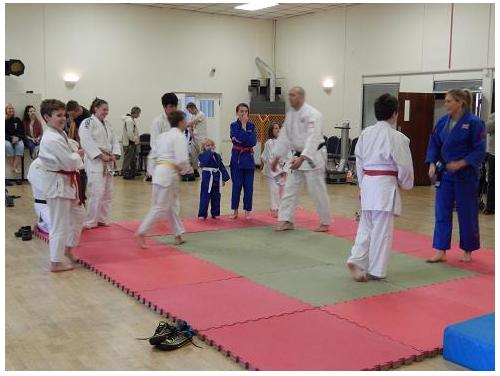 Randori with Gemma and Sam photo