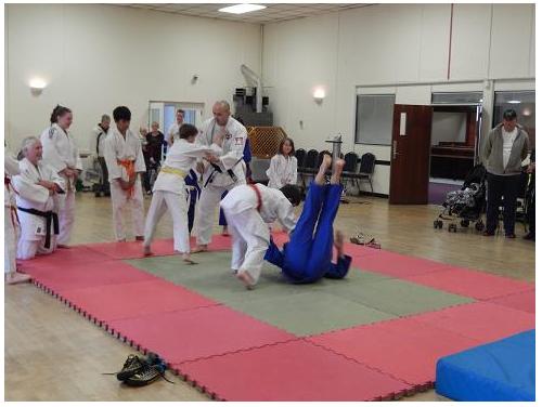 Randori with Gemma and Sam photo