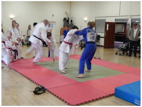 Randori with Gemma and Sam photo