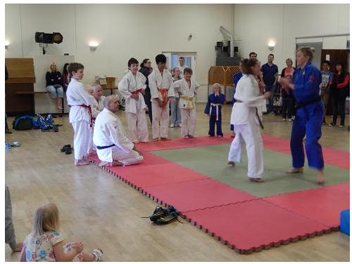 Randori with Gemma and Sam photo